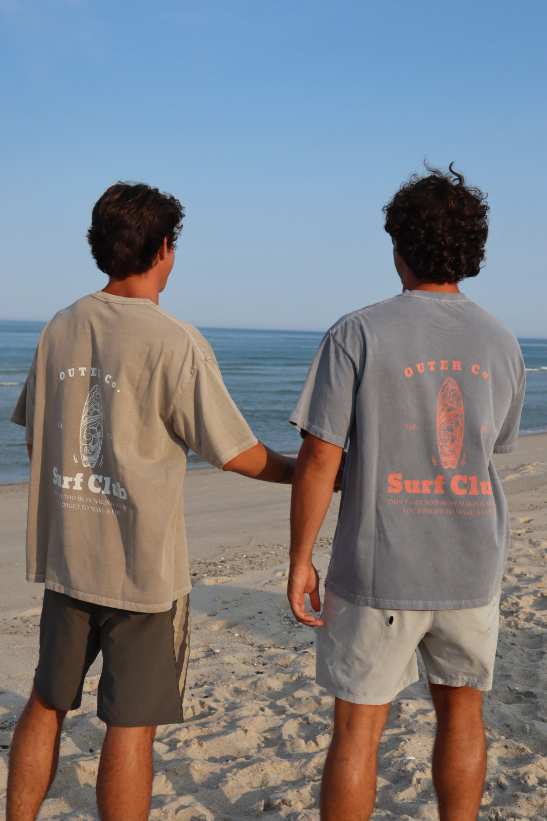 Surf Club Tee - Vintage Blue