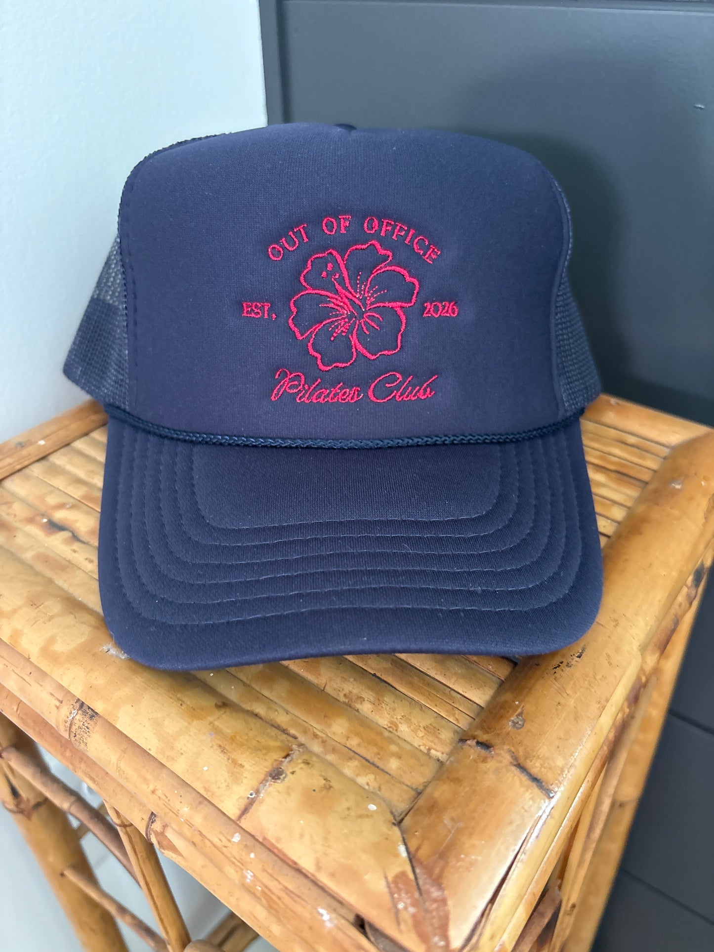 Pilates Club Trucker - Navy