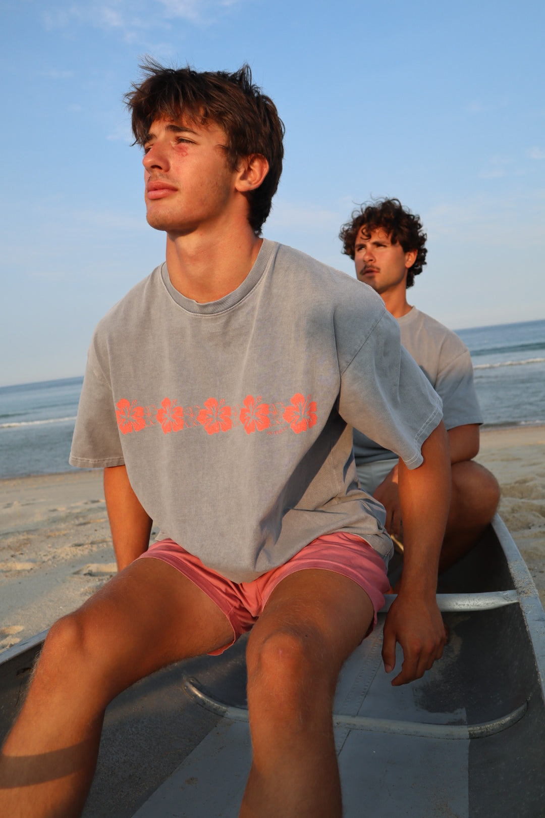 Blue Crush Tee - Vintage Blue