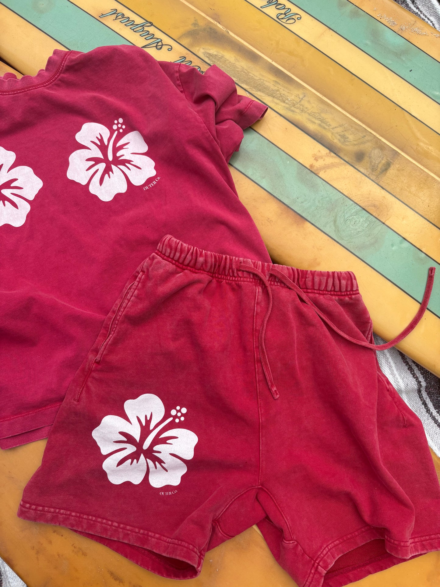 Hibiscus Heat Shorts