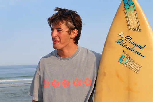 Blue Crush Tee - Vintage Blue