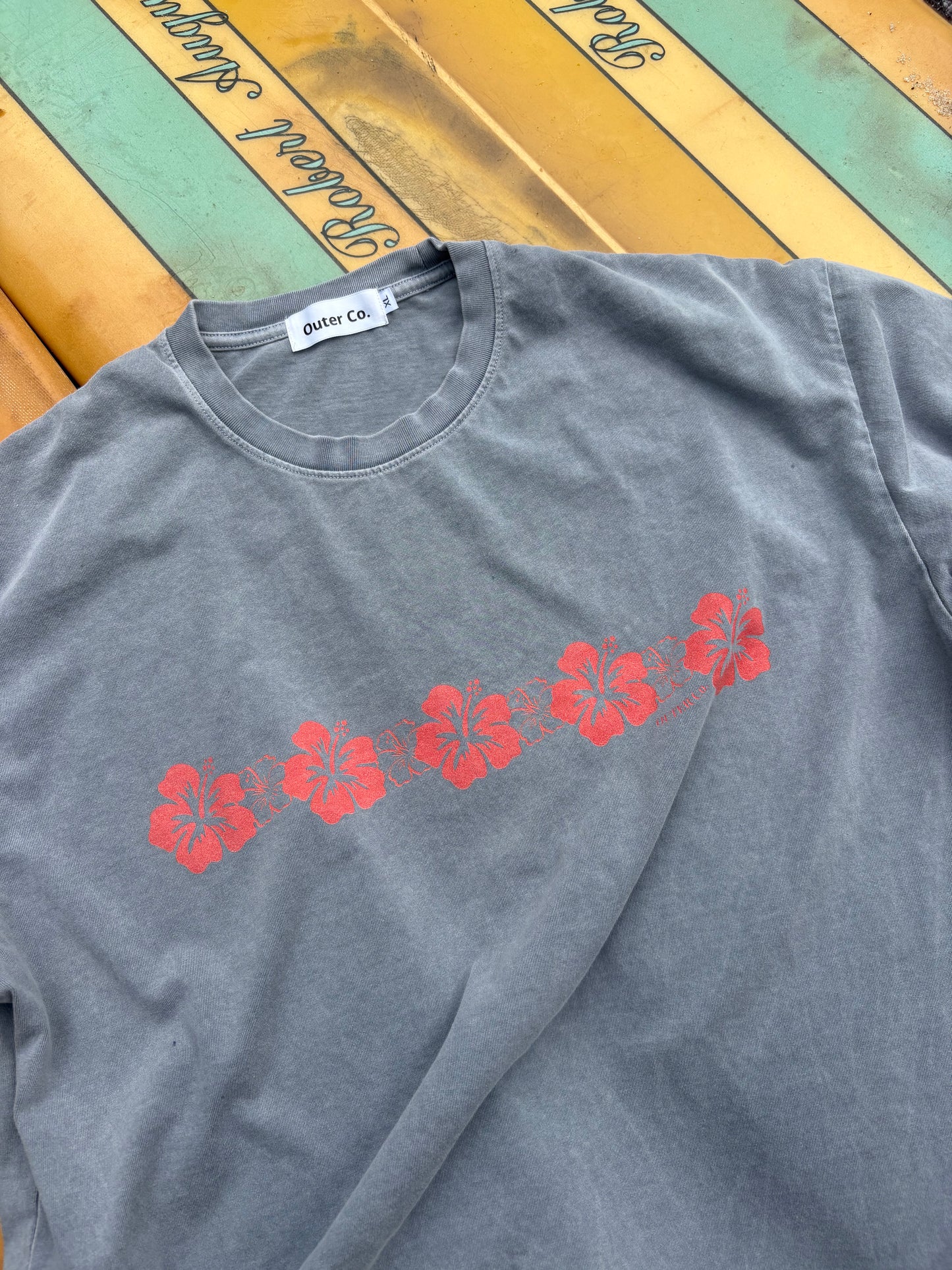 Blue Crush Tee - Vintage Blue