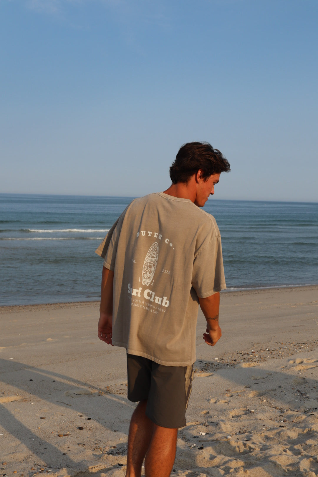 Surf Club Tee - Vintage Sand