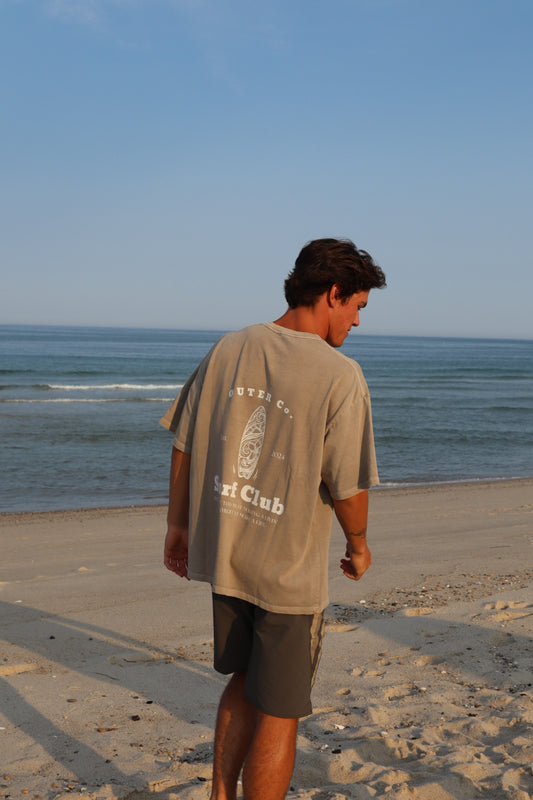 Surf Club Tee - Vintage Sand