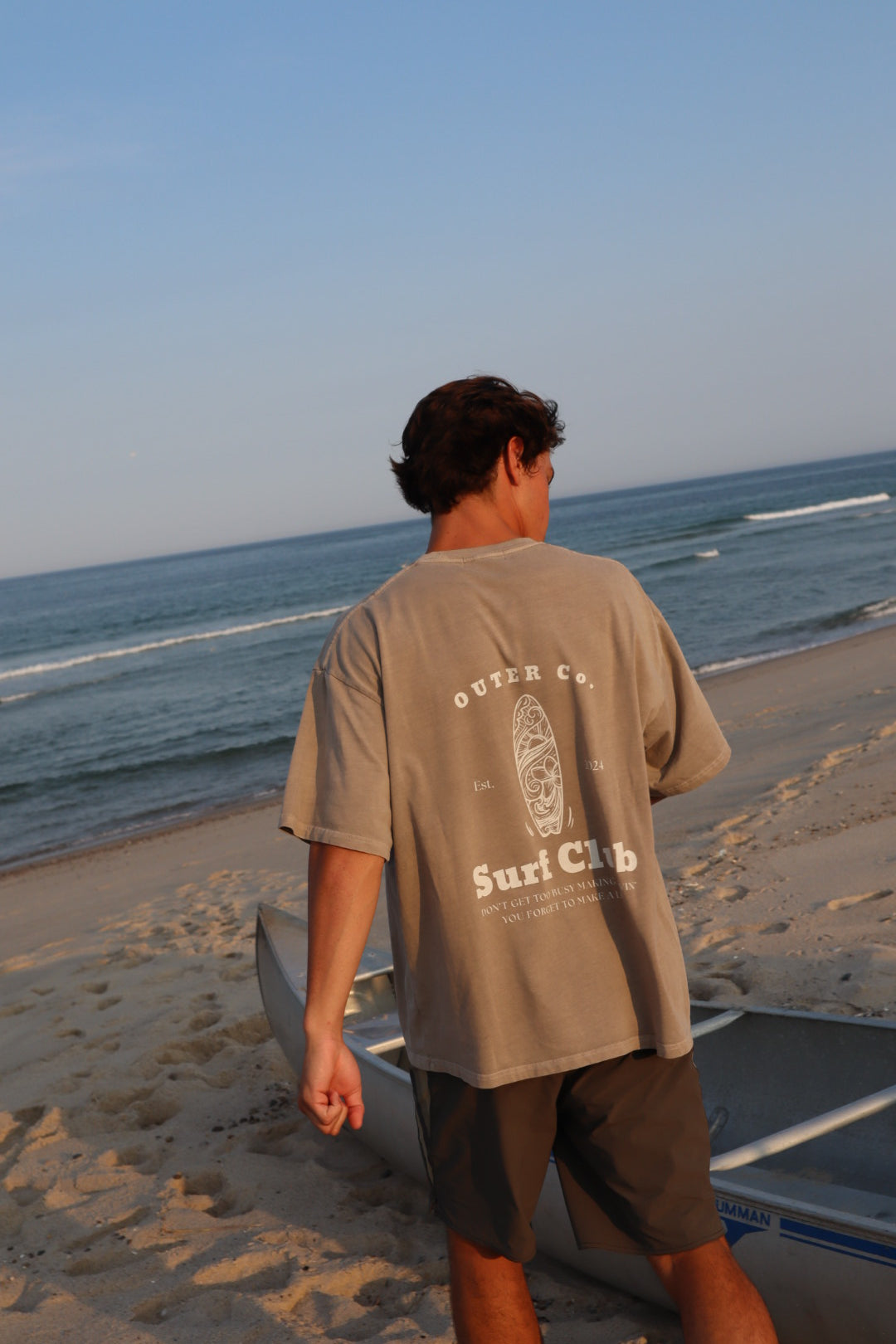 Surf Club Tee - Vintage Sand