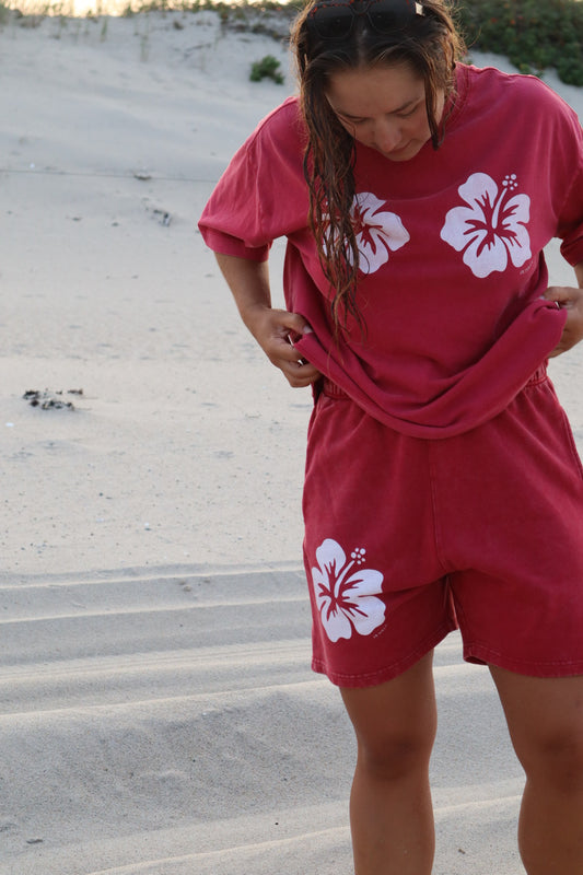 Hibiscus Heat Shorts