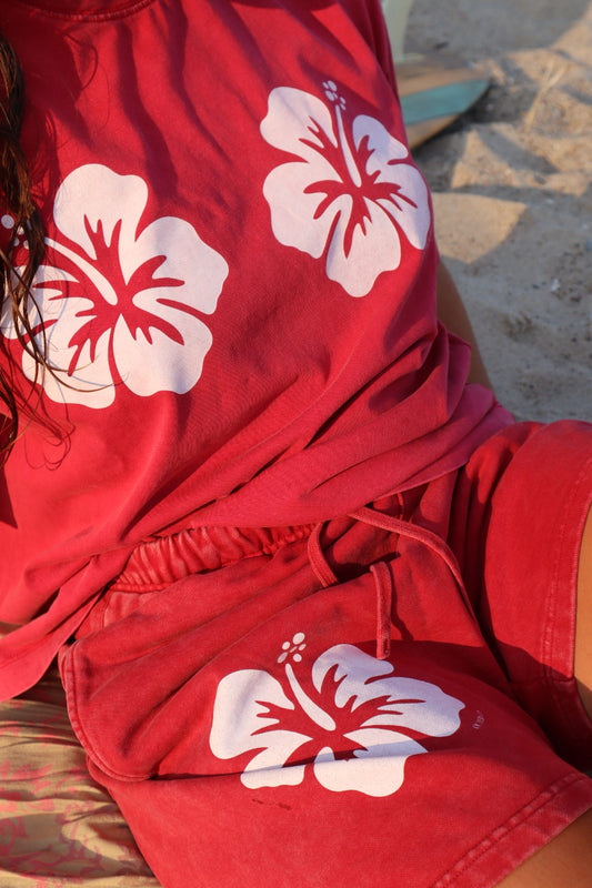 Hibiscus Heat Tee