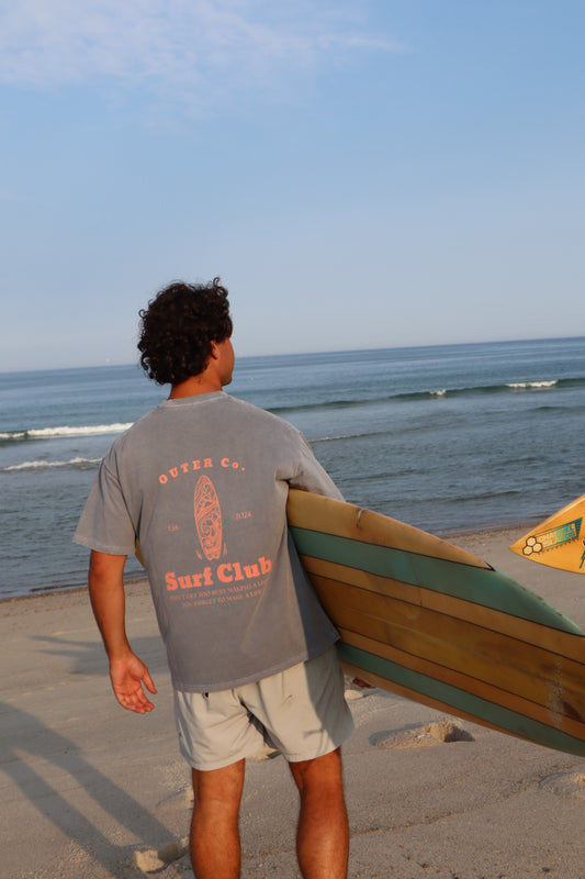 Surf Club Tee - Vintage Blue