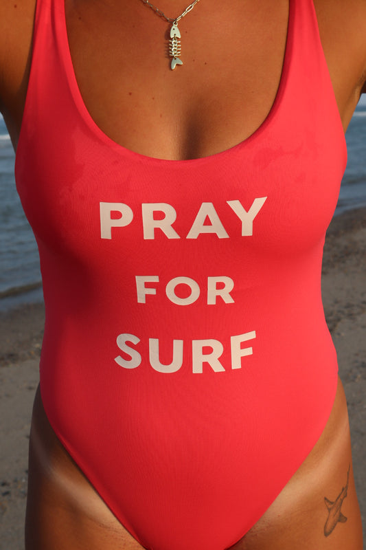 Pray for Surf One Piece